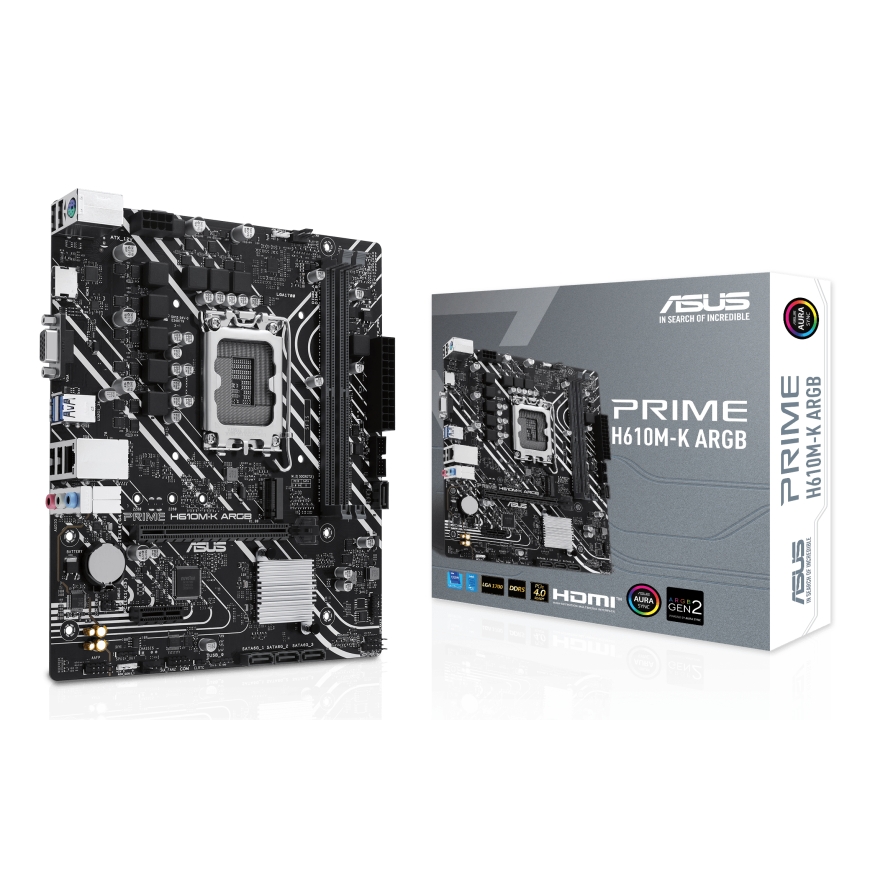 ASUS PRIME H610M-K ARGB Intel H610