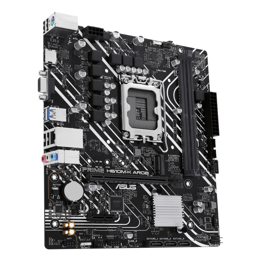 ASUS PRIME H610M-K ARGB Intel H610 LGA 1700 Mikro ATX – 4