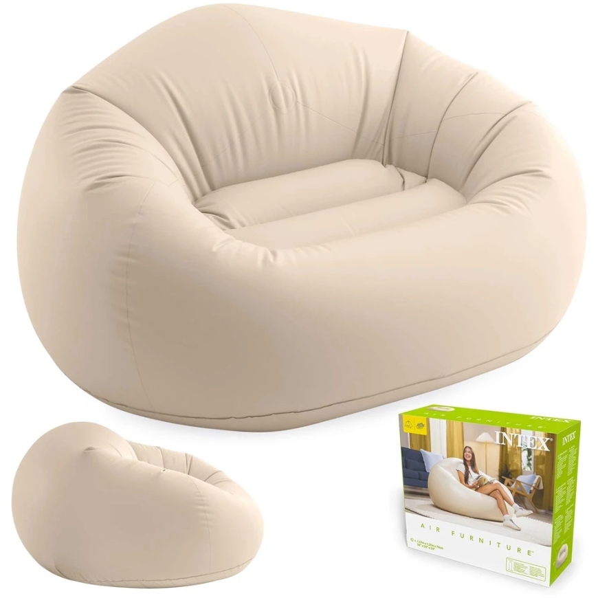 Intex Bestway 66505 pūšamais krēsls-pufis sēdēšanai