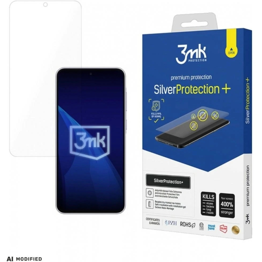 3MK SilverProtection+ Antimicrobial Film for Samsung Galaxy A37 – 3