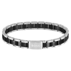Hugo Boss Stilinga dvispalvē apyrankė vīriešiem Metal Links Essentials 1580665