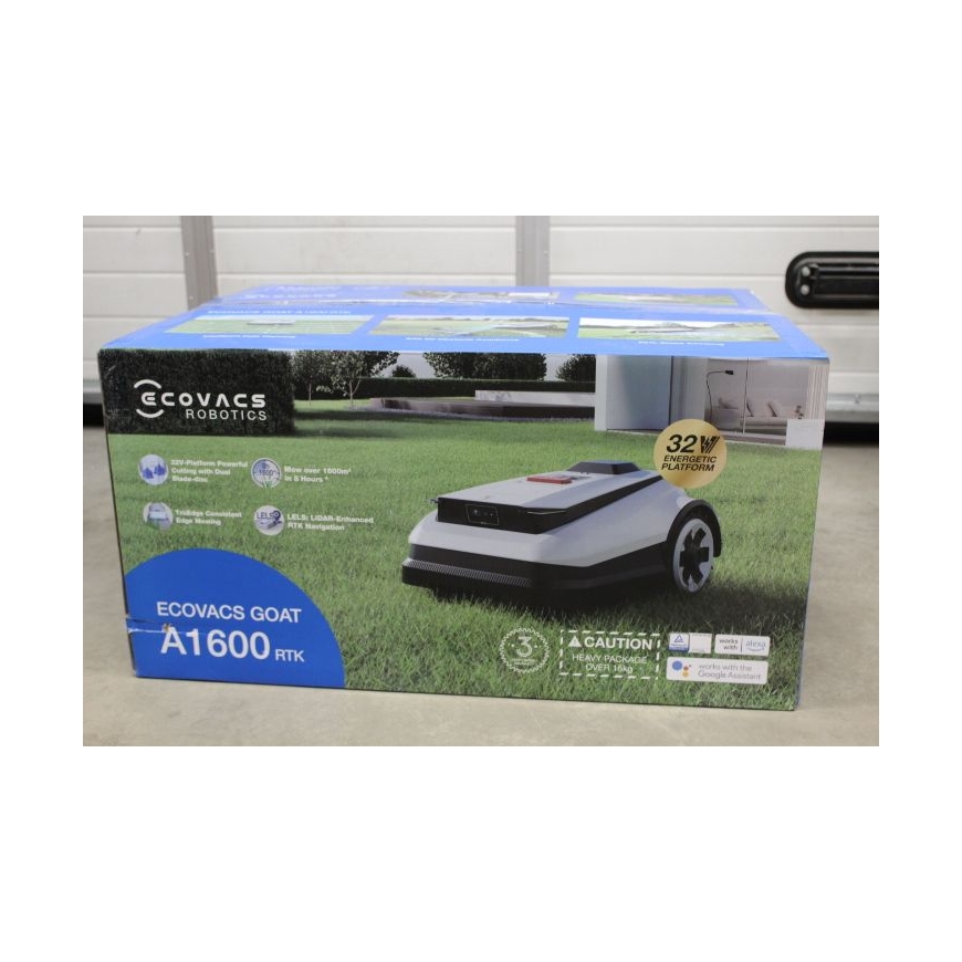 Ecovacs IZPĀRDOTA. GOAT A1600 RTK zāles