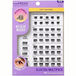 Kiss My Face KISS imPRESS valmiiksi kiinnitetyt "Cluster Multi 01" ripset