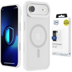 3Mk kaitsmoodne dēklis „MagCase“ „iPhone Air“ jaoks – „Valge-Translucent“
