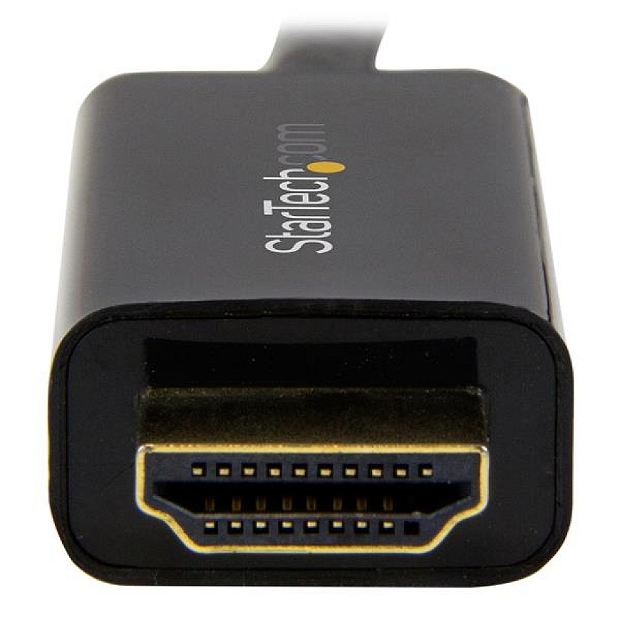 StarTech.com DP2HDMM1MB video kabeļu aksesuārs 1 m DisplayPort HDMI Type A (Standard) Melns – 5