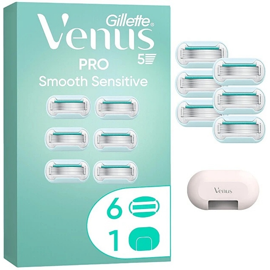 Gillette Pro Smooth Sensitive Nomaiņas galviņas