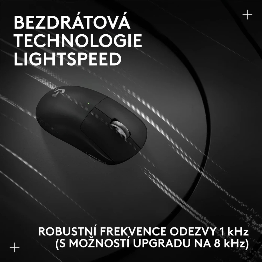 Logitech PRO X Superlight 2c SE Hiiri, Musta – 5