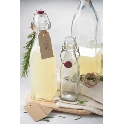 Square bottle with closure 0.55 l / Kilner