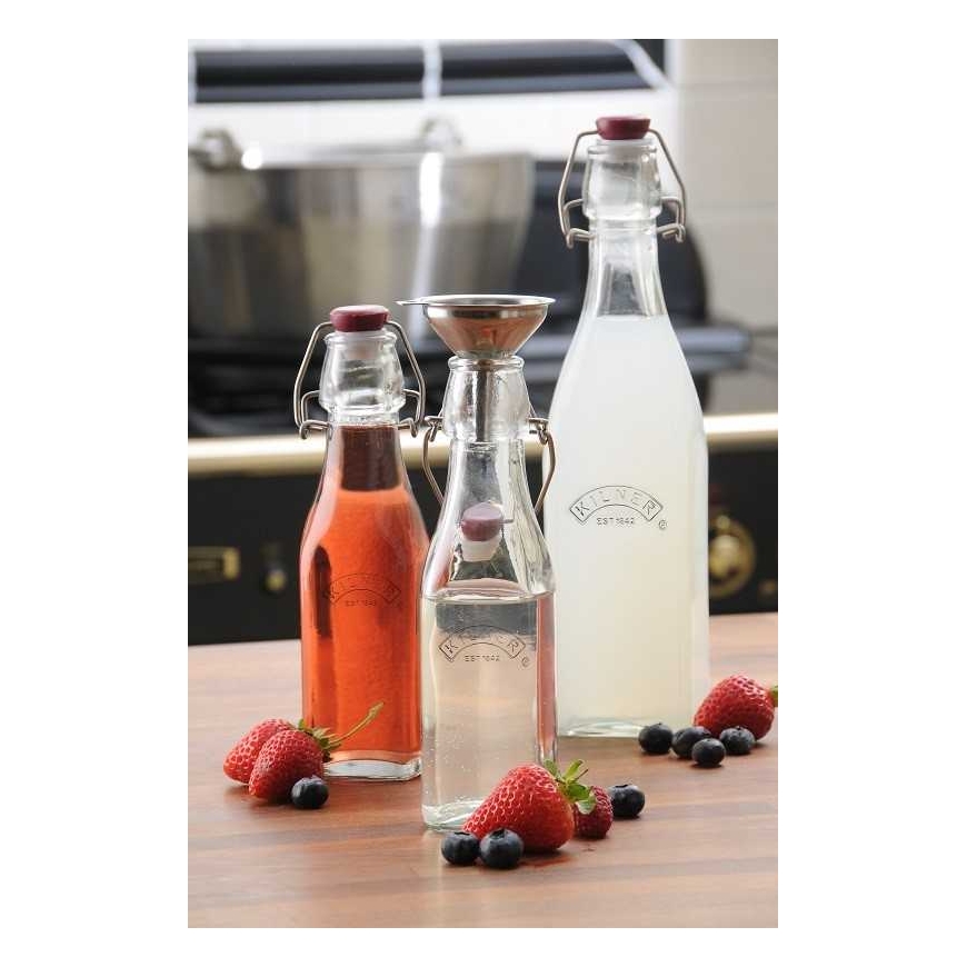 Square bottle with closure 0.55 l / Kilner – 4