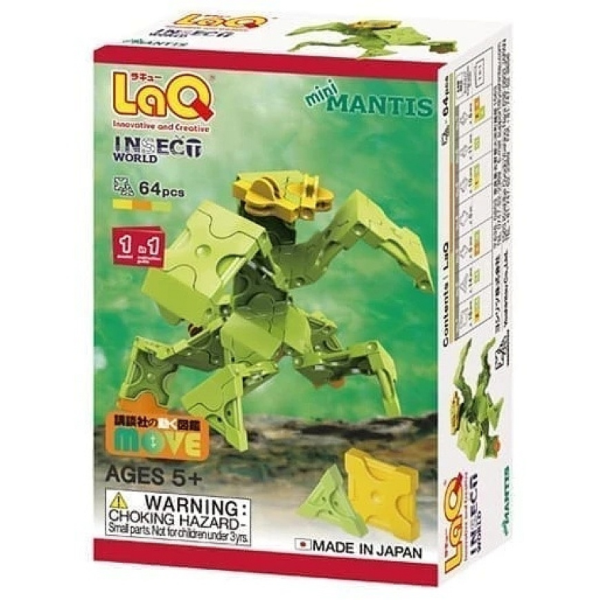 Japanese Constructor LaQ "Insect World Mini Mantis"