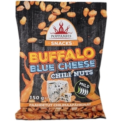 Poppamies Buffalo Wing and Blue Cheese Flavored Nuts