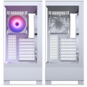 "Phanteks XT View Matrix" computer case, mid-tower type, E-ATX, tempered glass, "Matrix LED" – White "Phanteks XT View Matrix" computer case, mid-tower type, E-ATX, tempered glass, "Matrix LED" – White