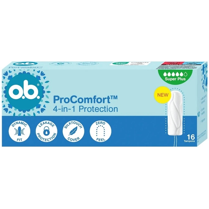 O.B. ProComfort Super Plus tamponi 16gab. – 2
