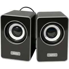 Setty Computer Speakers R for Home and Office