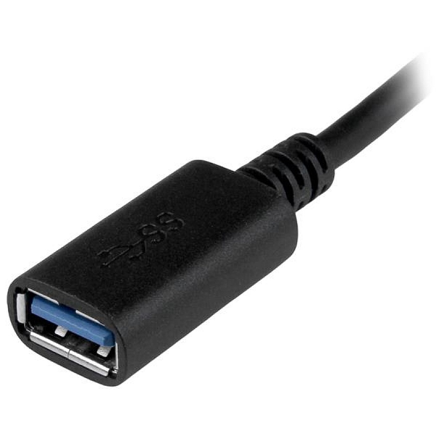 StarTech.com USB31CAADP USB kabelis USB 3.2 Gen 1 (3.1 Gen 1) 0,15 m USB C USB A Juoda – 3