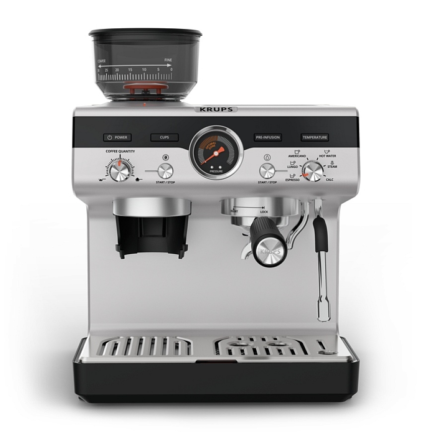 Krups Precision+ XP804T10 kafijas automāts Pusautomātisks