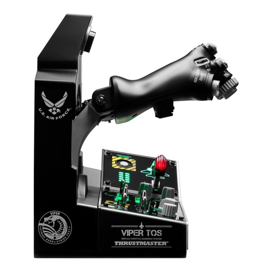 Thrustmaster Viper TQS Mission Pack Black USB Flight Sim Analogue / Digital PC – 3
