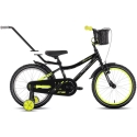 Dviratis Tabou Rocket CS Alu 12 juodas-lime Dviratis Tabou Rocket CS Alu 12 juodas-lime