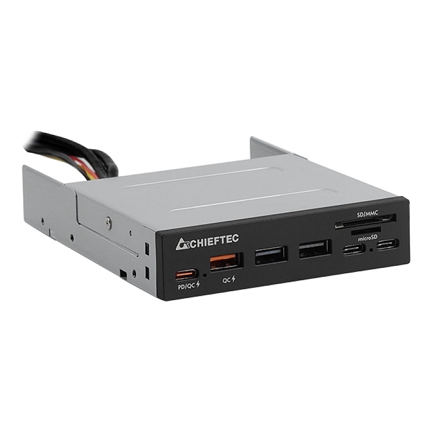 Chieftec CRD-908H card reader USB 3.2 Gen 1 (3.1 Gen 1) Internal Black