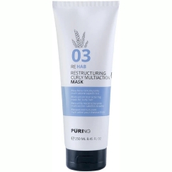 PURING 03 Rehab Restructuring Multi Action Mask for Curly Hair, 250 ml