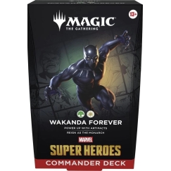 Wizards of the Coast Magic: The Gathering - Marvel Super Heroes Commander Deck - Wakanda Forever