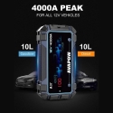 Avapow A37 12V 4000A Jump Starter, with an external 20000mAh battery
