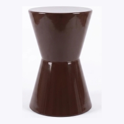 Mondex Since 1986 ROGER Side Table/Stool 29.5x29.5x45cm Chocolate Color