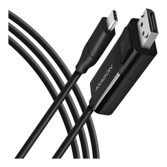 Axagon RVC-DPC video cable adapter 1.8 m USB Type-C DisplayPort Black