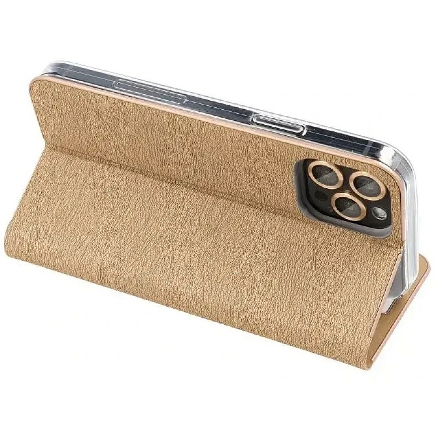 OEM Case with Cover for Xiaomi Redmi NOTE 15 PRO PLUS 5G Luna Book Gold – 4