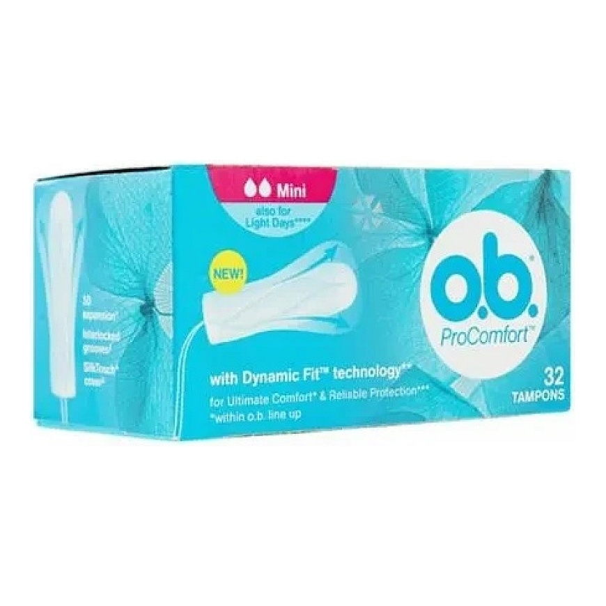 O.b. "Procomfort Mini Buffer" tampons 32 pcs – 3