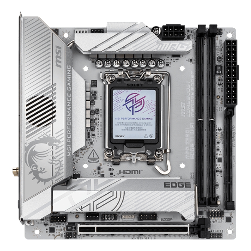 MSI MPG Z890I EDGE TI WIFI motherboard Intel Z890 LGA 1851 (Socket V1) mini ITX – 2