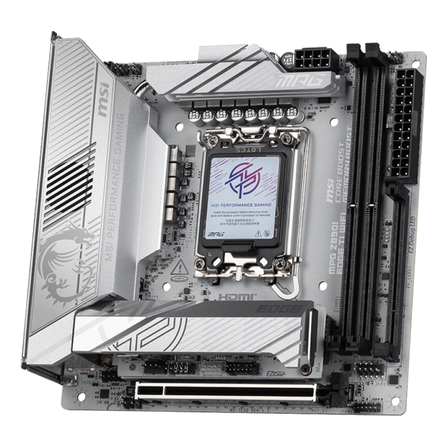 MSI MPG Z890I EDGE TI WIFI motherboard Intel Z890 LGA 1851 (Socket V1) mini ITX – 3