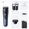 Braun BeardTrimmer 7 BT7520 Аккумулятор 40 2 cm Влажное и сухое Черный, Синий Braun BeardTrimmer 7 BT7520 Аккумулятор 40 2 cm Влажное и сухое Черный, Синий