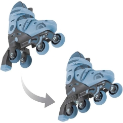 GLOBBER rullaluistimet Learning Skates 2 in 1, koko 30-33, siniset, 783-200