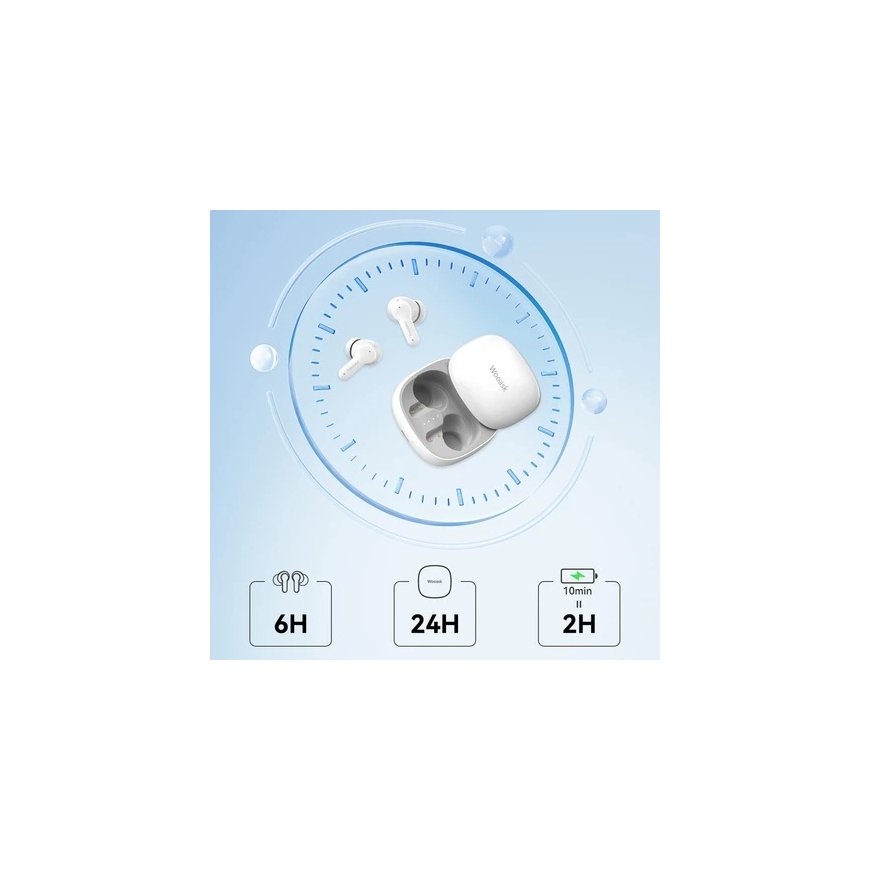 Austiņas Wooask M3 Online baltas – 3