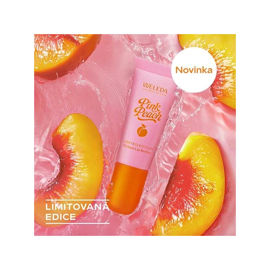 Weleda tonēts lūpų balzams "Rožā