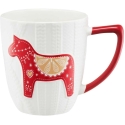 Modern Scarf 420 ml Dala AMBITION Horse Christmas Mug