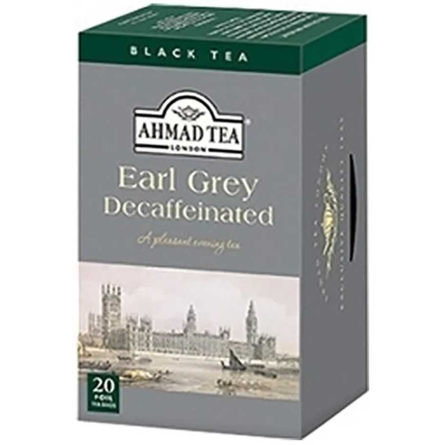 Ahmad Black Tea Earl Grey Decaffeinated