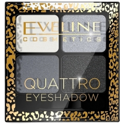 Eveline Cosmetics Quattro - silmäluomivärit 11, 7,2 g