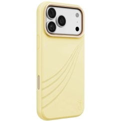UNIQ Coehl Serina Case, designed for iPhone 18 Pro Max / 17 Pro Max, with magnetic charging, yellow