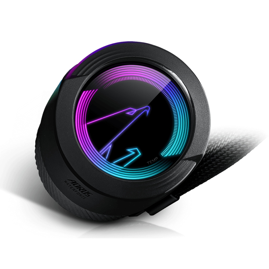GIGABYTE AORUS WATERFORCE 280 Procesors Universāls šķidruma dzesētājs Melns – 4