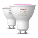 Philips Hue White and colour ambience GU10 Smart lighting spot 4.2 W Philips Hue White and colour ambience GU10 Smart lighting spot 4.2 W