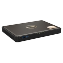 QNAP TBS-464 NAS Desktops Intel® Celeron® N5105 8 GB DDR4 0 TB QNAP Turbo System Melns QNAP TBS-464 NAS Desktops Intel® Celeron® N5105 8 GB DDR4 0 TB QNAP Turbo System Melns
