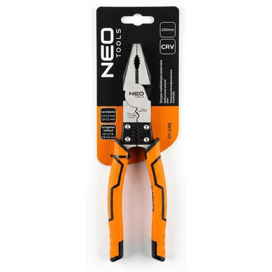 Neo Tools Universaalit monitoimityökalut 220mm – 5