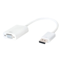 LogiLink CV0059B video cable adapter VGA (D-Sub) DisplayPort White LogiLink CV0059B video cable adapter VGA (D-Sub) DisplayPort White
