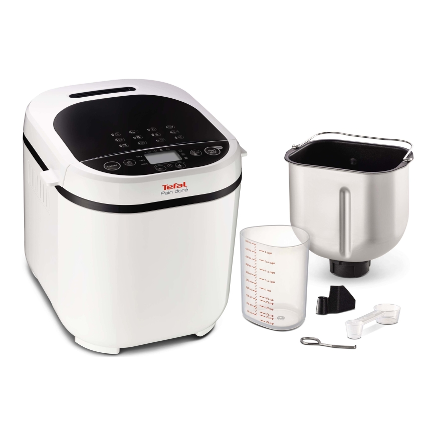 Tefal Pain Doré PF2101 leipäkone 720 W Valkoinen – 2