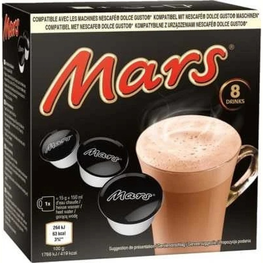 Mars Kakao kapsulas MARS, 8 x