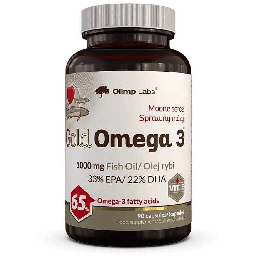 Olimp Gold Omega 3 uztura bagātinātājs