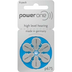 POWER ONE VARTA PR44/675 Battery for Headphones, 6 pcs/box