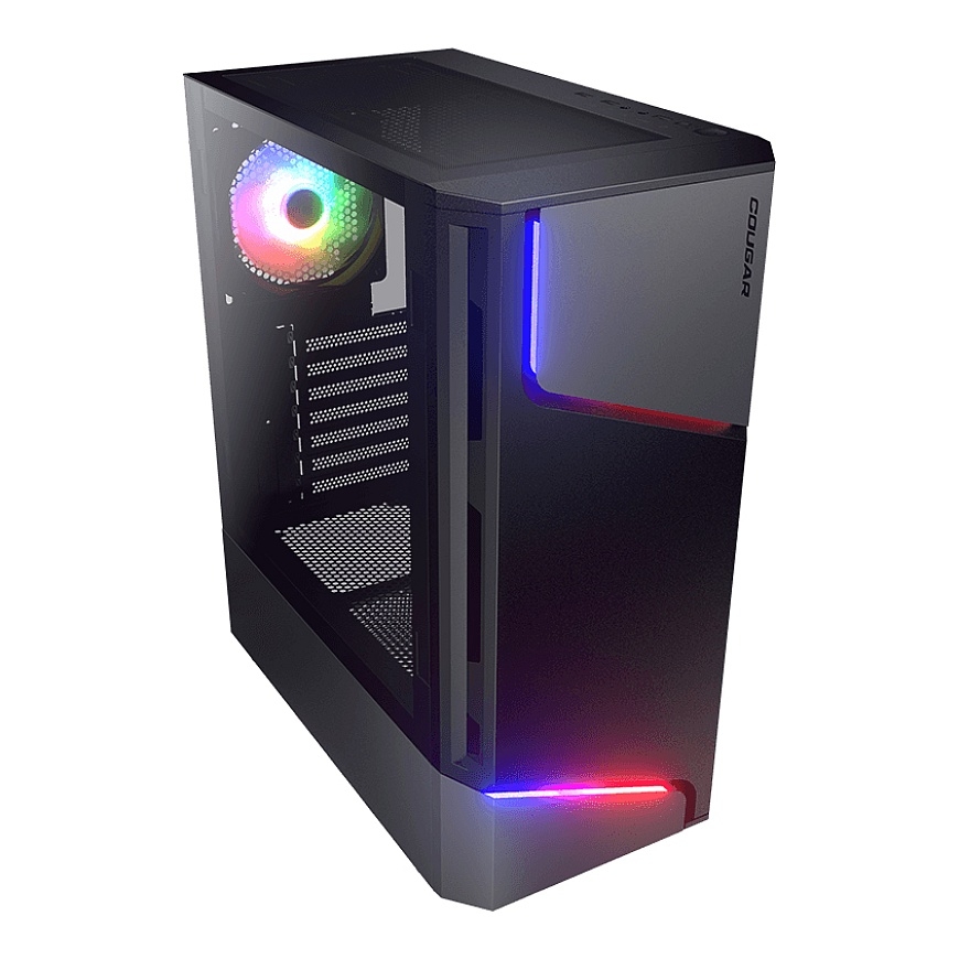 COUGAR Gaming MX360 RGB „Midi Tower“ Juoda – 4